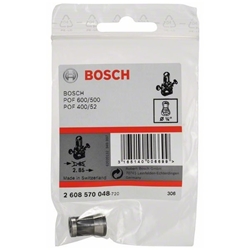 Bosch Spannzange ohne Spannmutter, 1/4-Zoll, für Bosch-Oberfräse Nr. 2608570048