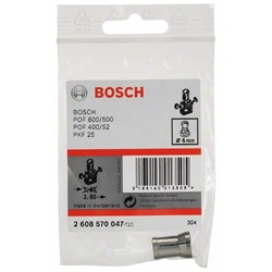 Bosch Spannzange ohne Spannmutter, 6mm, für Bosch-Oberfräse Nr. 2608570047