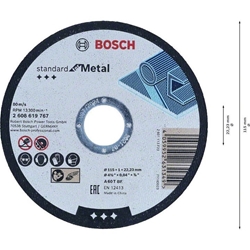 Bosch Standard for Metal Trennscheibe gerade, 115mm, 22,23mm, 1er-Pack Nr. 2608619767