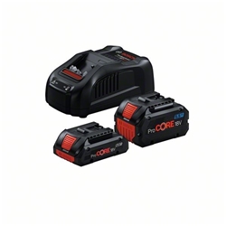 Bosch Starter-Set: 1 x Akku ProCORE18V 4.0Ah + 1 x Akku ProCORE18V 5.5Ah + Schnellladegerät GAL 1880 CV Nr. 1600A0214A