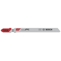Bosch Stichsägeblatt T 101 A Clean for PC, 3er-Pack Nr. 2608631670