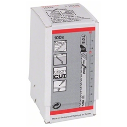Bosch Stichsägeblatt T 101 B Clean for Wood, 100er-Pack Nr. 2608637876
