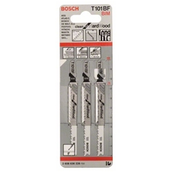 Bosch Stichsägeblatt T 101 BF Clean for Hard Wood, 3er-Pack Nr. 2608636226