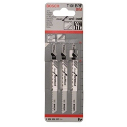Bosch Stichsägeblatt T 101 BRF Clean for Hard Wood, 3er-Pack Nr. 2608636227