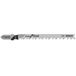 Bosch Stichsägeblatt T 101 D Clean for Wood, 100er-Pack Nr. 2608637877