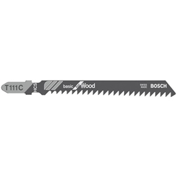Bosch Stichsägeblatt T 111 C Basic for Wood, 100er-Pack Nr. 2608637878