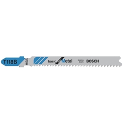 Bosch Stichsägeblatt T 118 B Basic for Metal, 100er-Pack Nr. 2608631965