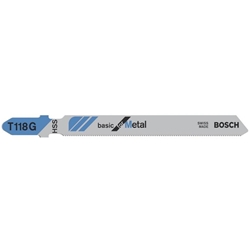 Bosch Stichsägeblatt T 118 G Basic for Metal, 3er-Pack Nr. 2608631674