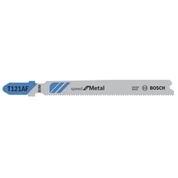 Bosch Stichsägeblatt T 121 AF Speed for Metal, 5er-Pack, Bleche Nr. 2608636699
