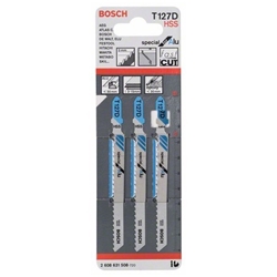 Bosch Stichsägeblatt T 127 D Special for Alu, 3er-Pack Nr. 2608631508