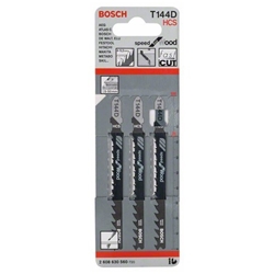 Bosch Stichsägeblatt T 144 D Speed for Wood, 3er-Pack Nr. 2608630560