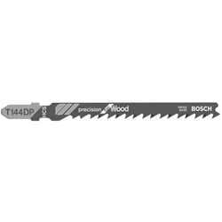 Bosch Stichsägeblatt T 144 DP Precision for Wood, 100er-Pack Nr. 2608633A42
