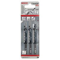 Bosch Stichsägeblatt T 144 DP Precision for Wood, 3er-Pack Nr. 2608633A31