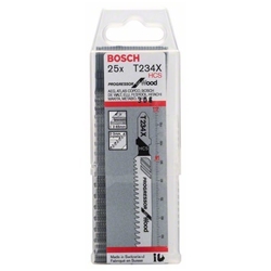 Bosch Stichsägeblatt T 234xProgressor for Wood, 25er-Pack Nr. 2608633524