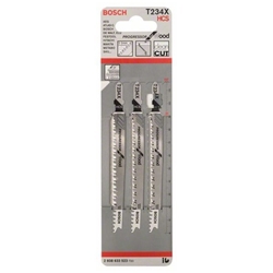 Bosch Stichsägeblatt T 234xProgressor for Wood, 3er-Pack Nr. 2608633523
