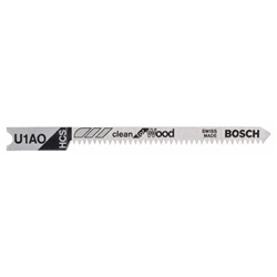 Bosch Stichsägeblatt U 1 AO Clean for Wood, 3er-Pack Nr. 2608637724
