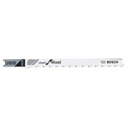 Bosch Stichsägeblatt U 101 B Clean for Wood, 3er-Pack Nr. 2608630565