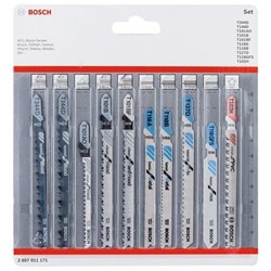 Bosch Stichsägeblatt-Set All in One, 10-tlg. Nr. 2607011171