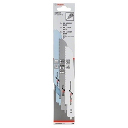 Bosch Stichsägeblatt-Set für Bosch-Multisäge PFZ 500 E, 3-tlg. Nr. 2608656934