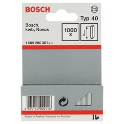 Bosch Stift Typ 40, 16mm, 1000er-Pack Nr. 1609200381