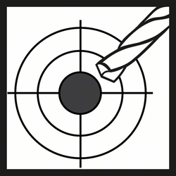 Bosch Stufenbohrer HSS, für Kabelverschraubungen, M10-M40, 10mm, 125,5mm, 16 Stufen Nr. 2608587427