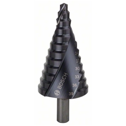 Bosch Stufenbohrer HSS-AlTiN, 6-39mm, 10mm, 93,5, 12 Stufen Nr. 2608588068