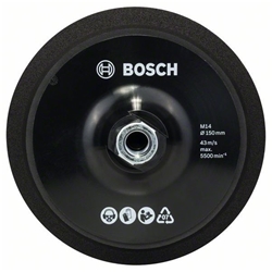 Bosch Stützteller M14, Ø: 150mm, mit Klettverschlusssystem Nr. 2608612027