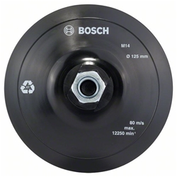 Bosch Stützteller mit Klettverschluss, 125mm Nr. 2608601077