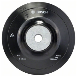 Bosch Stützteller Standard, M14, 125mm, für kleine Winkelschleifer Nr. 1608601033