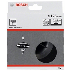 Bosch Stützteller, 125mm, 8mm Nr. 1609200240