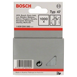 Bosch Tackernagel Typ 47, 1,8x1,27x28mm, 1000er-Pack Nr. 1609200380