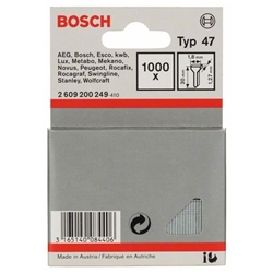 Bosch Tackernagel Typ 47, 1,8x1,27x30mm, 1000er-Pack Nr. 2609200249