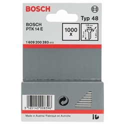 Bosch Tackernagel Typ 48, 1,8x1,45x14mm, 1000er-Pack Nr. 1609200393