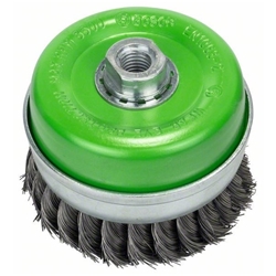 Bosch Topfbürste 100mm, gezopfter rostfreier Stahldraht Nr. 2608622105