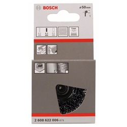 Bosch Topfbürste 50x0,3mm, gewellter Stahldraht Nr. 2608622006
