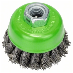 Bosch Topfbürste 65mm, gezopfter rostfreier Stahldraht Nr. 2608622104