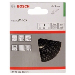 Bosch Topfbürste 75mm, gewellter rostfreier Stahldraht Nr. 2608622102