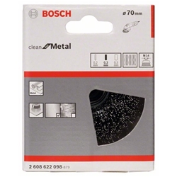 Bosch Topfbürste 75mm, gewellter Stahldraht Nr. 2608622098