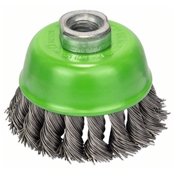 Bosch Topfbürste 75mm, gezopfter rostfreier Stahldraht Nr. 2608622060