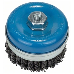 Bosch Topfbürste 75mm, M10, gezopfter Stahldraht Nr. 2608622063