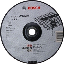 Bosch Trennscheibe gekröpft EXPERT for Inox-Rapido AS 46 T INOX BF, 230mm, 1,9mm, 1er-Pack Nr. 2608600711