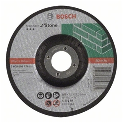Bosch Trennscheibe gekröpft Standard for Stone C 30 S BF, 125mm, 2,5mm, 1er-Pack Nr. 2608603174