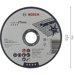 Bosch Trennscheibe gerade EXPERT for Inox AS 46 T INOX BF, 125mm, 1,6mm, 1er-Pack Nr. 2608600220