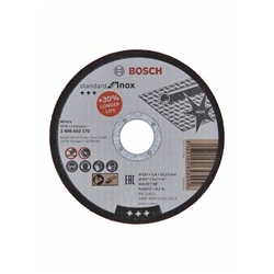 Bosch Trennscheibe gerade Standard for Inox WA 60 T BF, 115mm, 1,6mm, 1er-Pack Nr. 2608603170