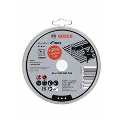 Bosch Trennscheibe gerade Standard for Inox-Rapido WA 60 T BF, 115mm, 1, 10er-Pack Nr. 2608603254