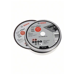 Bosch Trennscheibe gerade Standard for Inox-Rapido WA 60 T BF, 125mm, 1, 10er-Pack Nr. 2608603255