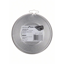 Bosch Trennscheibe gerade Standard for Inox-Rapido WA 60 T BF, 125mm, 1, 10er-Pack Nr. 2608603255