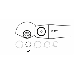 Bosch Trennschutzhaube für GWS 9-125 Nr. 2608000681