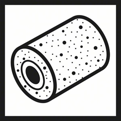 Bosch Vliesschleifwalze für Satinierer, 19mm, mittel, 100mm Nr. 2608000608