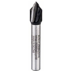 Bosch V-Nutfräser, 6mm, D1 9,5mm, L 12,35mm, G 45mm, 90° Nr. 2608628446
